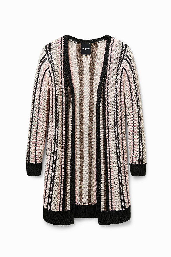 Long striped cardigan | Desigual