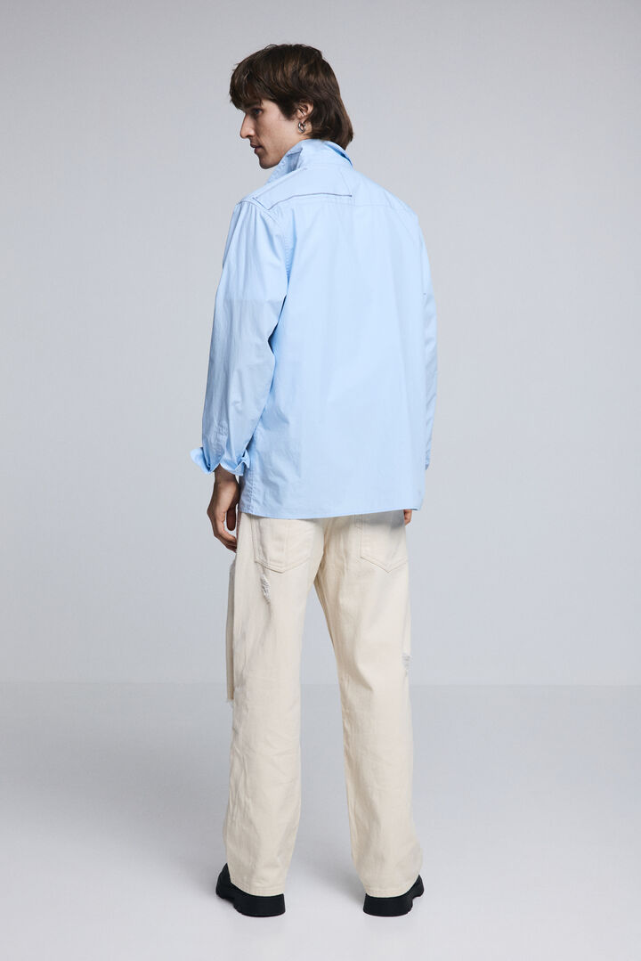 Geborduurde gestikte blouse | Desigual