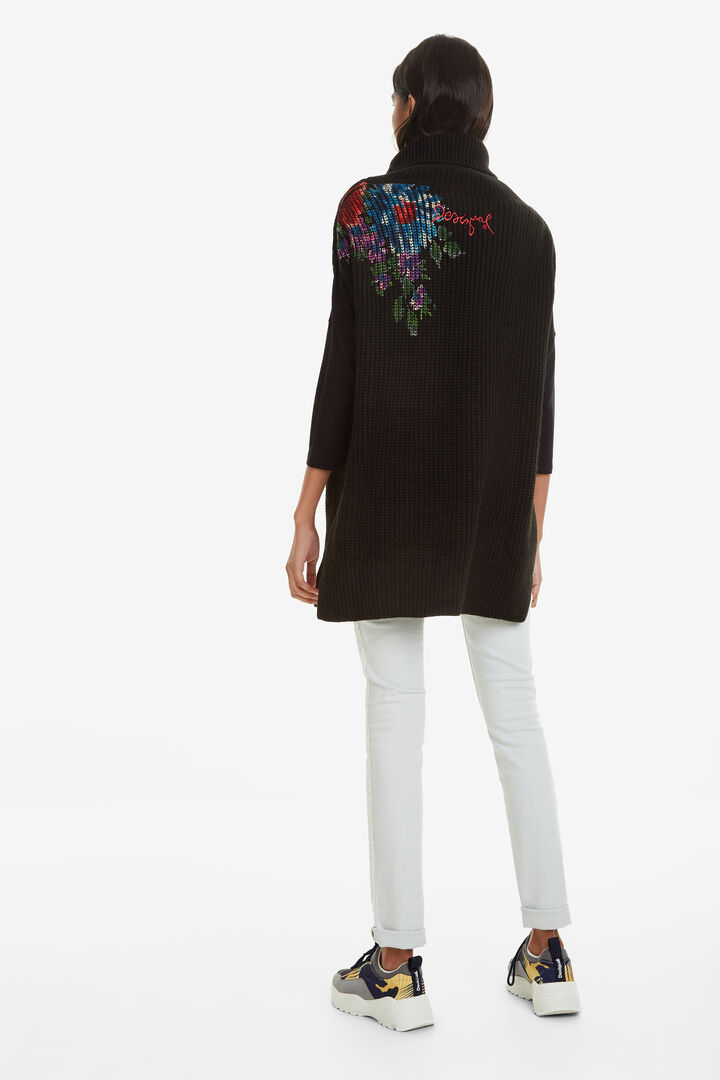 Cowl Scarf Poncho Knots | Desigual