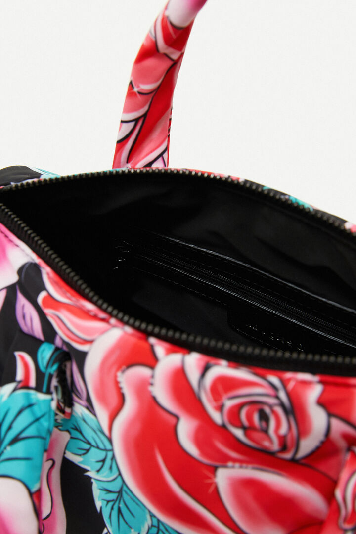 Mini briefcase small bag flowers | Desigual