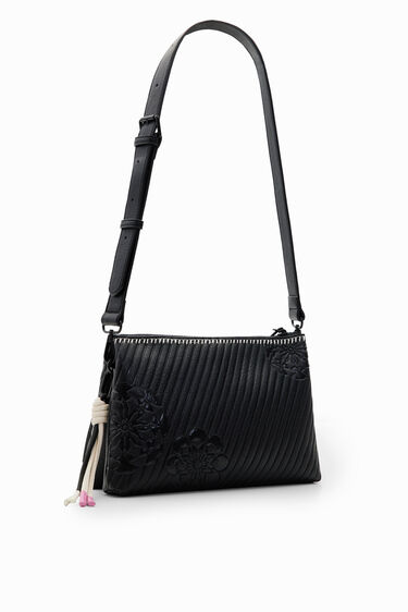 Midsize embossed crossbody bag | Desigual