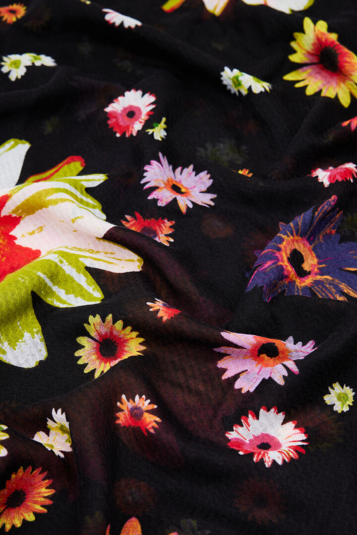 Square daisies foulard | Desigual
