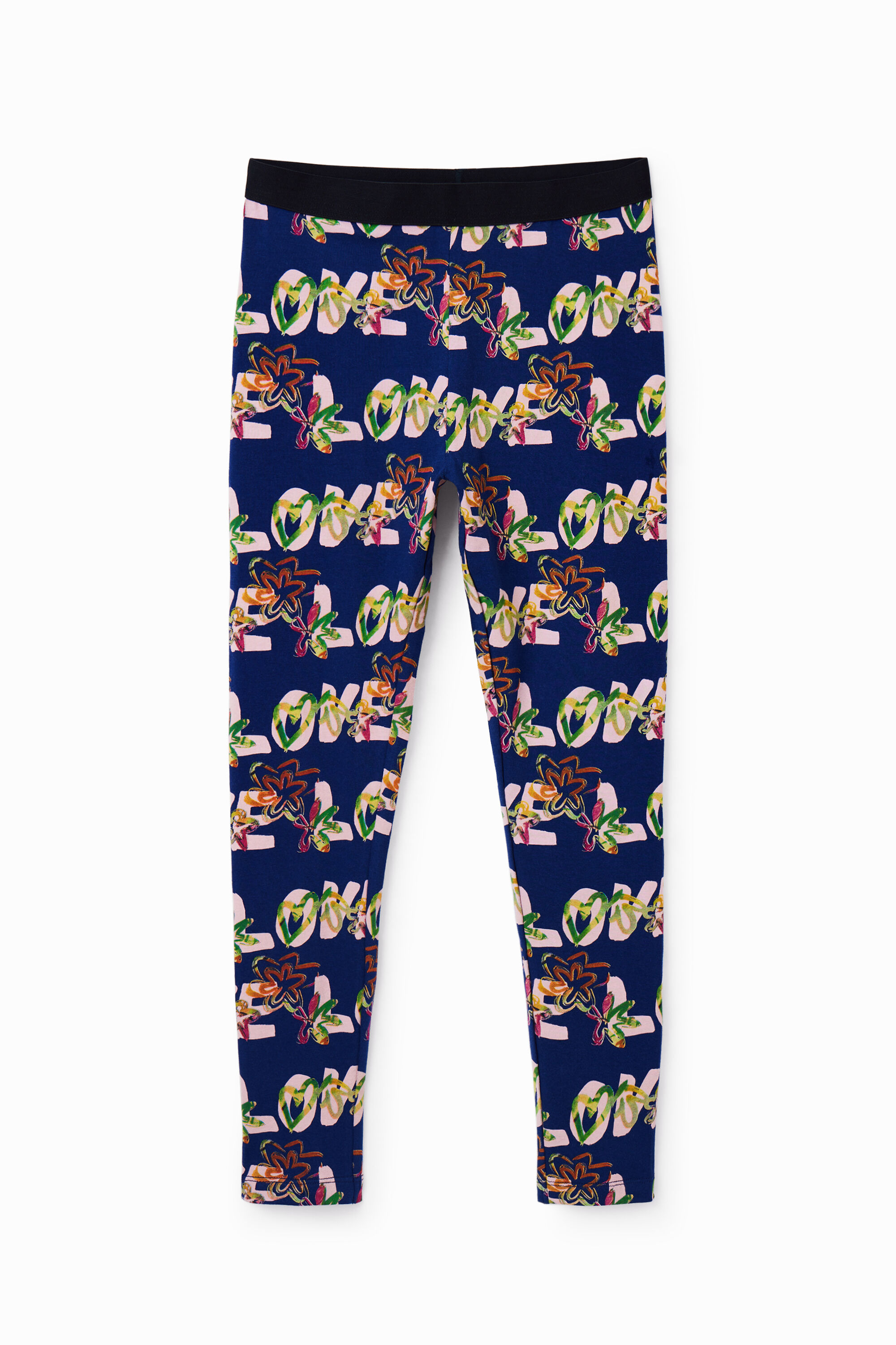 Love flower leggings
