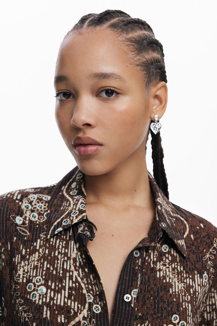 Snake shirt dress | Desigual