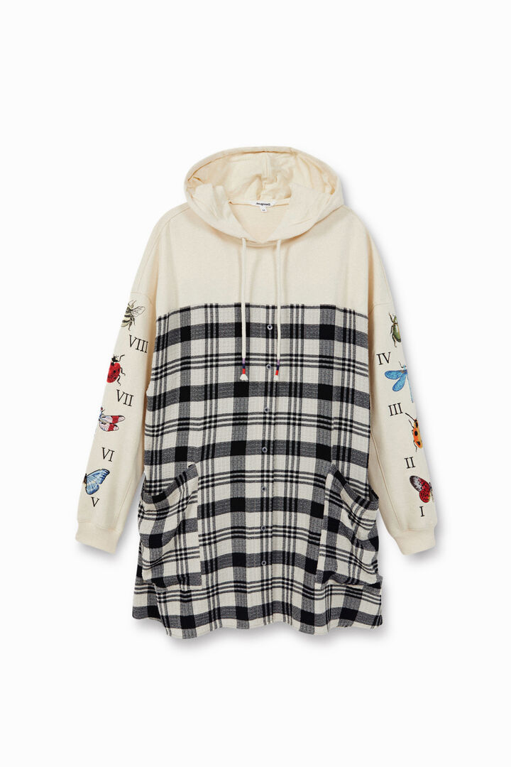 Camisa oversize remendo | Desigual