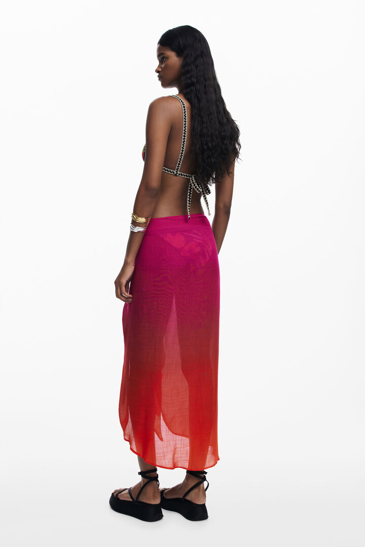 Spódnica pareo cieniowana | Desigual