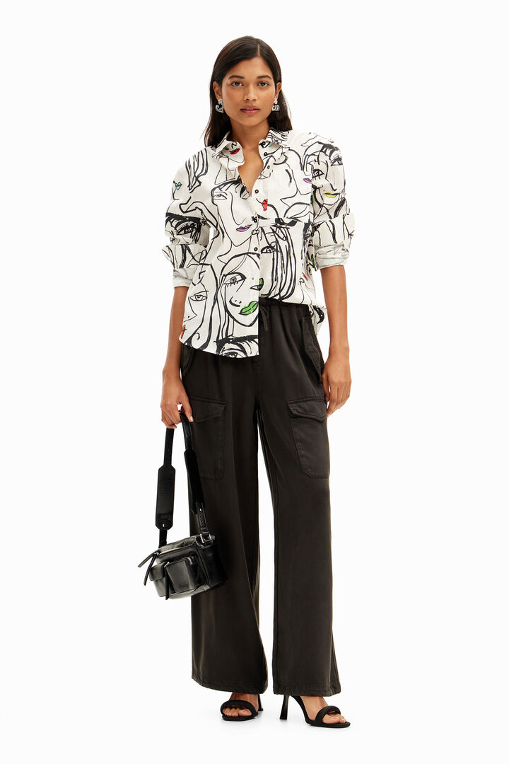 Arty faces shirt | Desigual