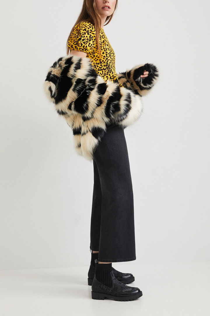 Camiseta manga corta animal print | Desigual