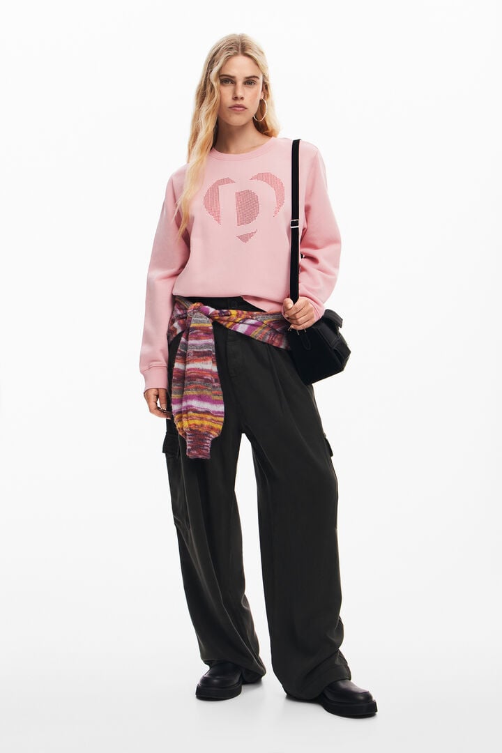 Sudadera corazón Desigual | Desigual