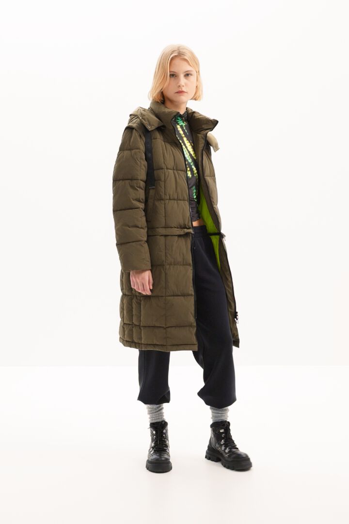 Detachable padded coat | Desigual