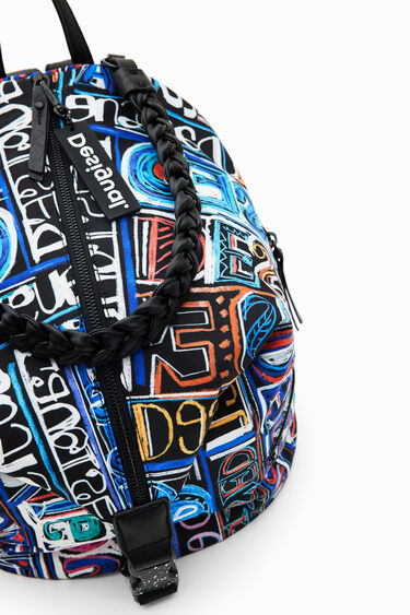 Többfunkciós hátizsák művészi mintákkal | Desigual
