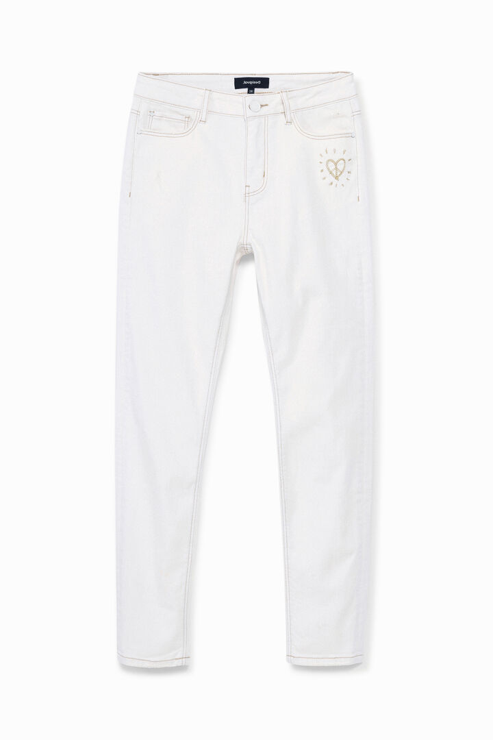 Skinny heart jeans | Desigual