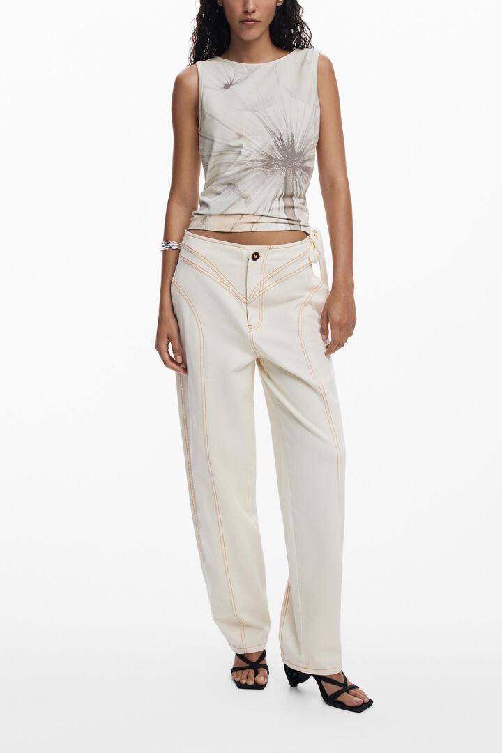 Dandelion tie T-shirt