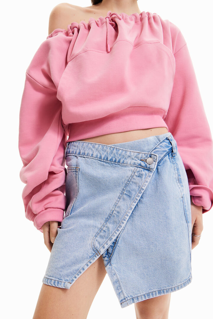 Minigonna portafoglio denim Maitrepierre | Desigual