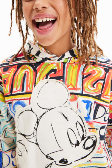 Sweat-shirt oversize Mickey Mouse | Desigual