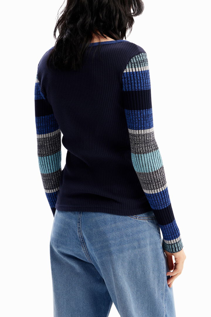 Maglietta maniche lunghe righe | Desigual