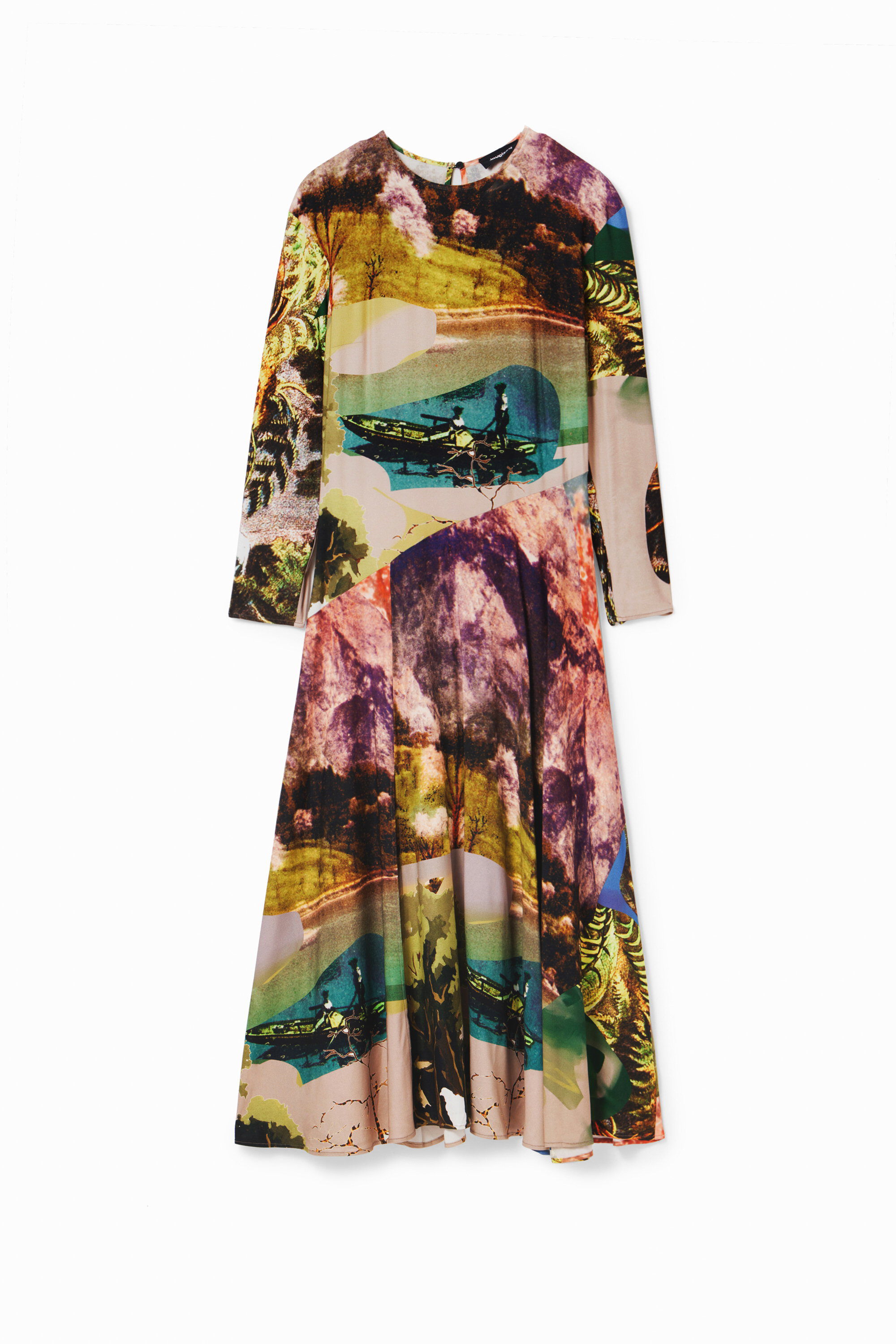Midikleid Collage M. Christian Lacroix