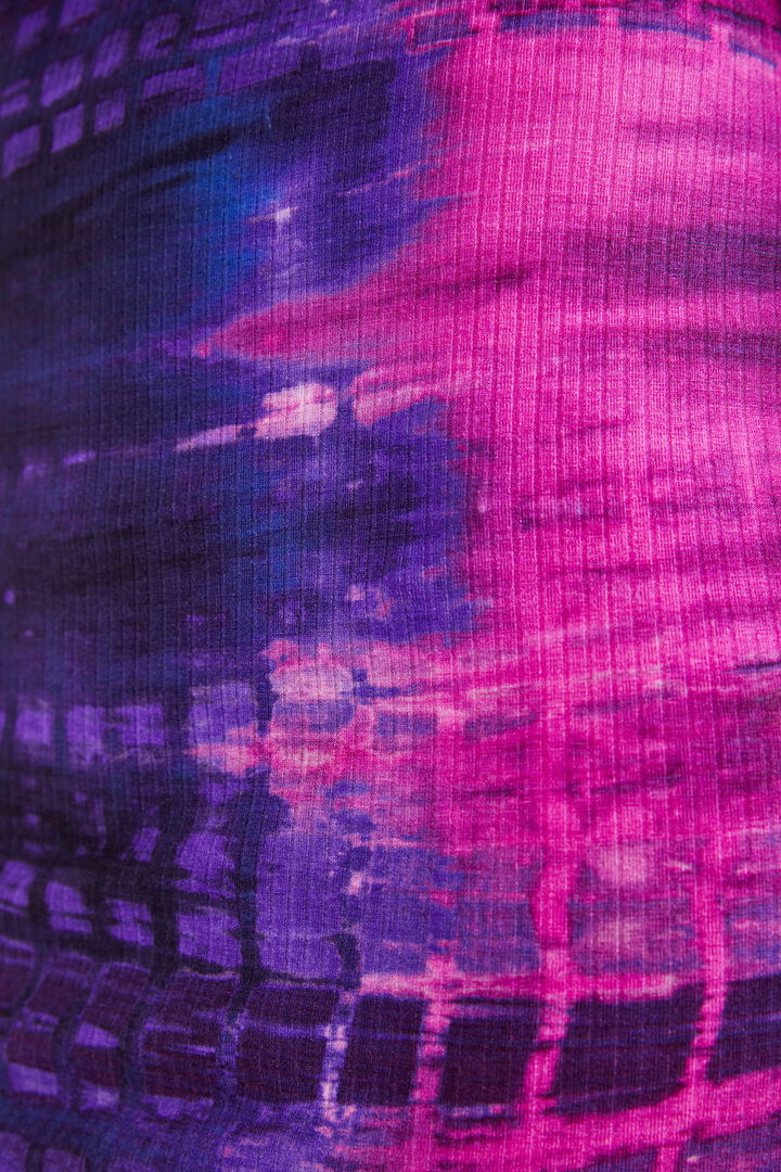 Tie-dye knit dress | Desigual