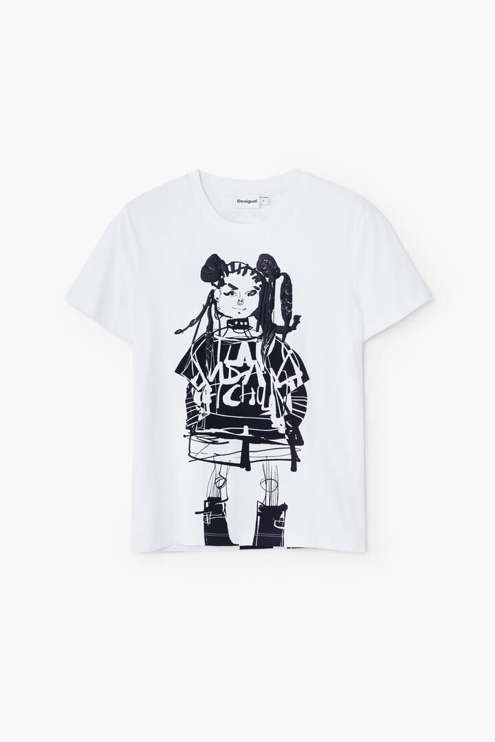 Illustrated T-shirt designed by M. Christian Lacroix | Desigual