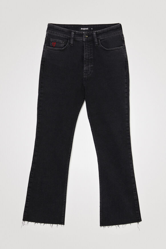 Flared ankle grazer jeans | Desigual