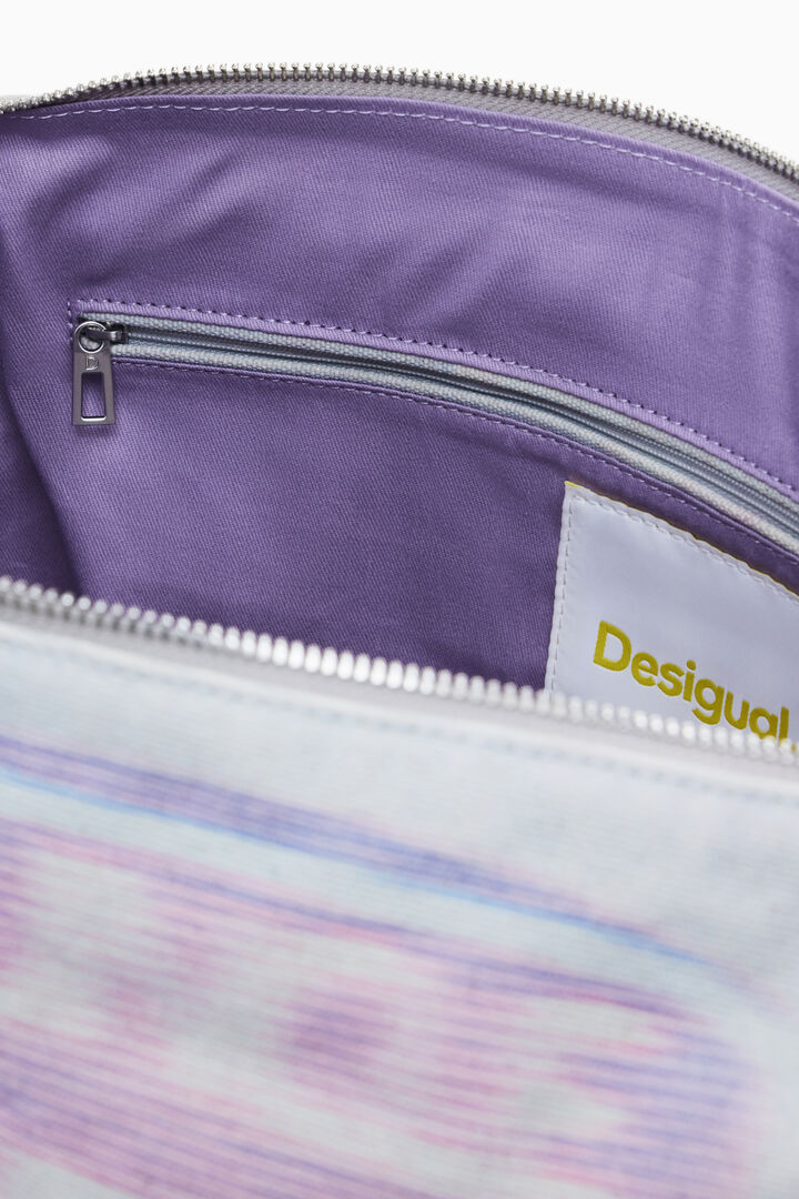 Medium printed shoulder bag | Desigual