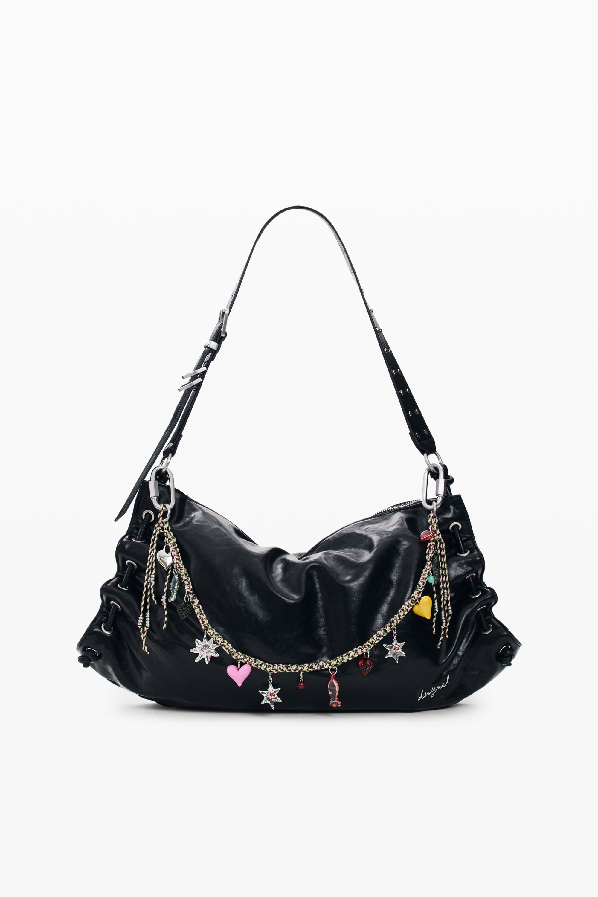 BOLSO BANDOLERA - BLACK - U