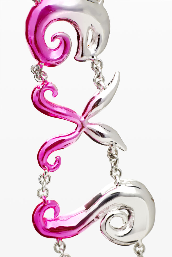 PENDANT PINK LETTERS ZALIO | Desigual