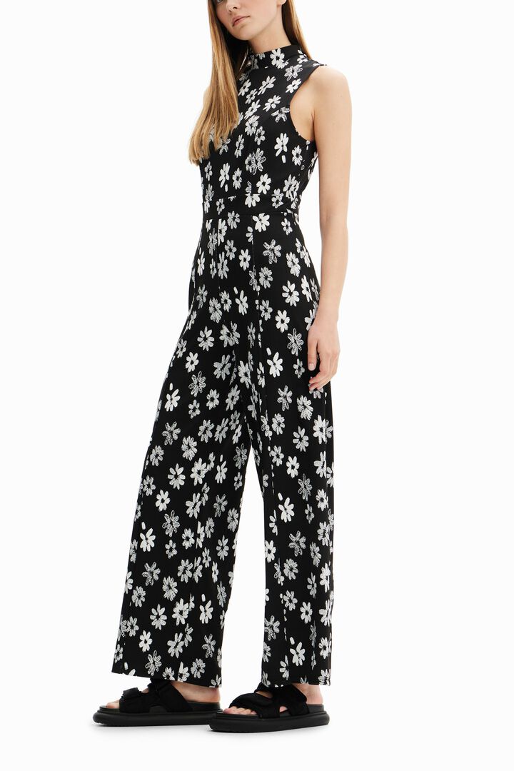 Jumpsuit kontrastierende Blumen | Desigual