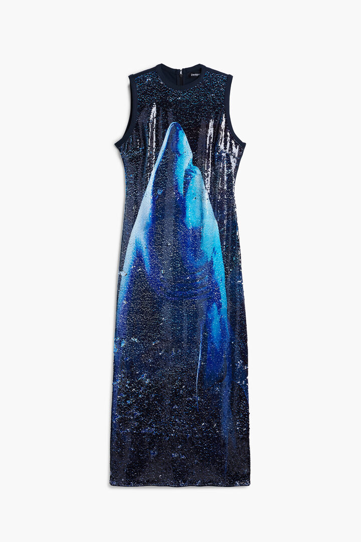 Vestido lentejuelas reversible Botter | Desigual