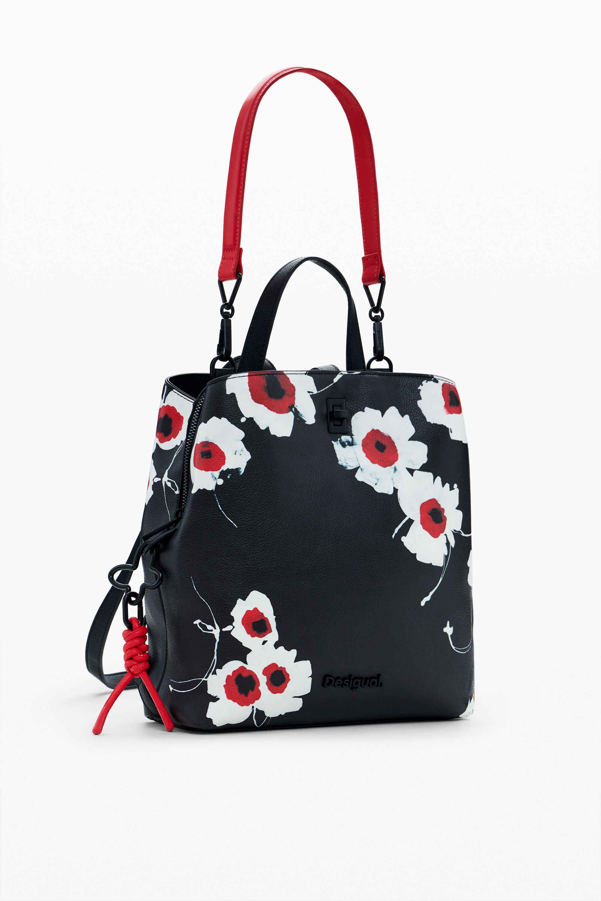 Mochila mini flores de mujer I Desigual