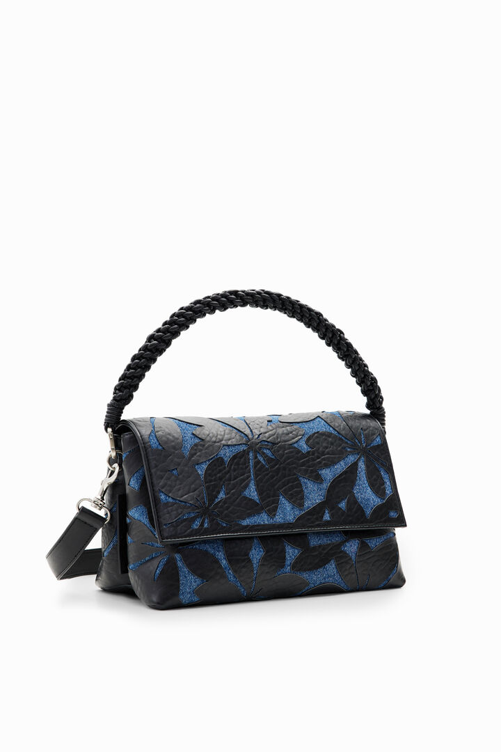 Midsize die-cut flower crossbody bag | Desigual