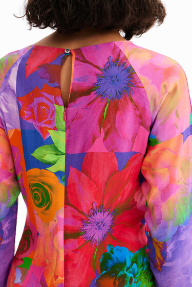 Vestido largo floral | Desigual