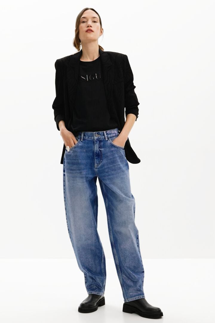 Balloon denim jeans | Desigual