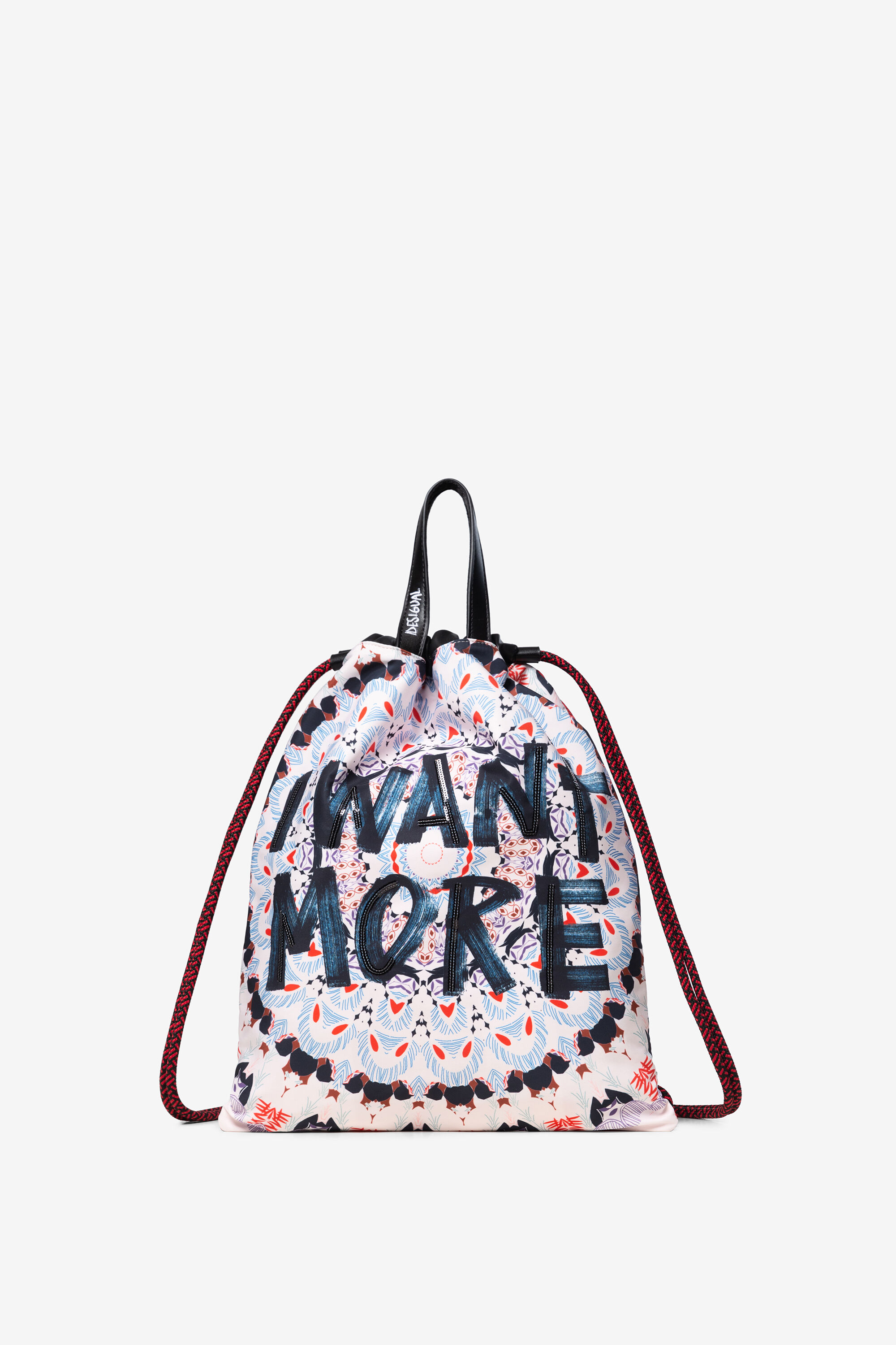 Fabric-Mochila Desigual Backpack Big tamaño Grande M para Mujer 