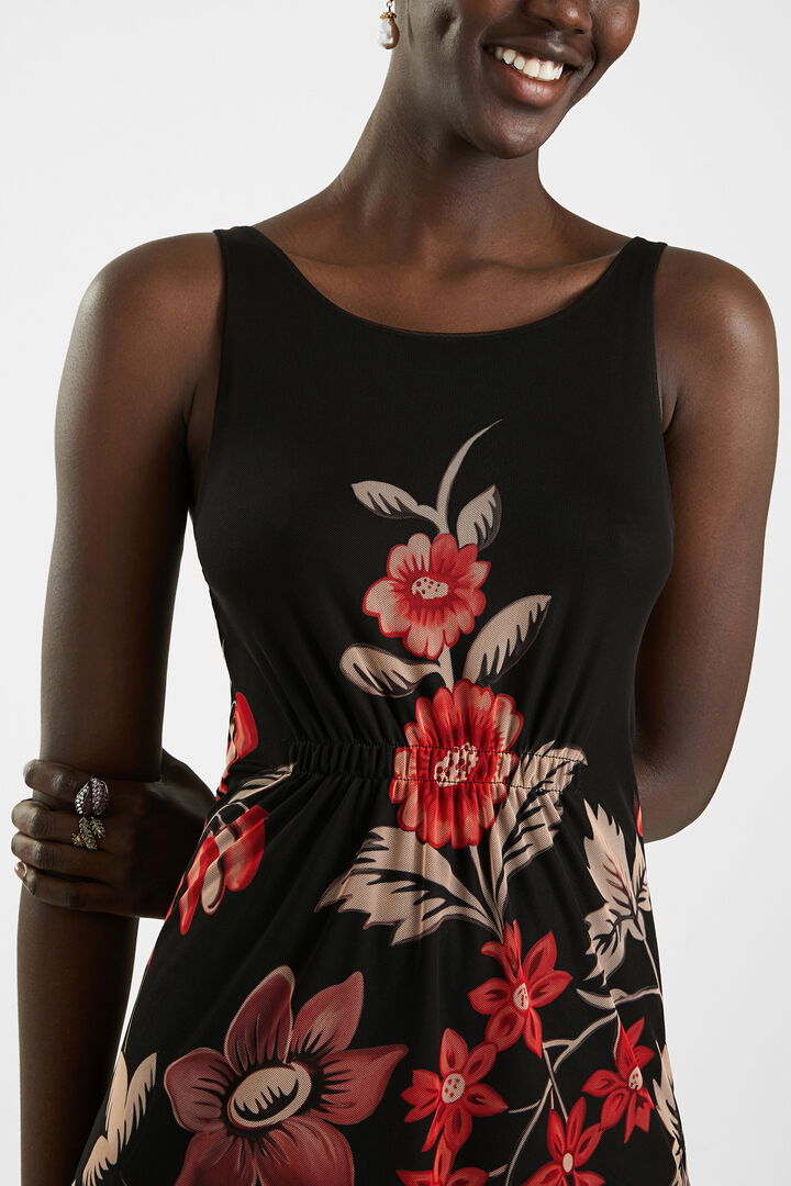 Vestido sin mangas escote espalda | Desigual