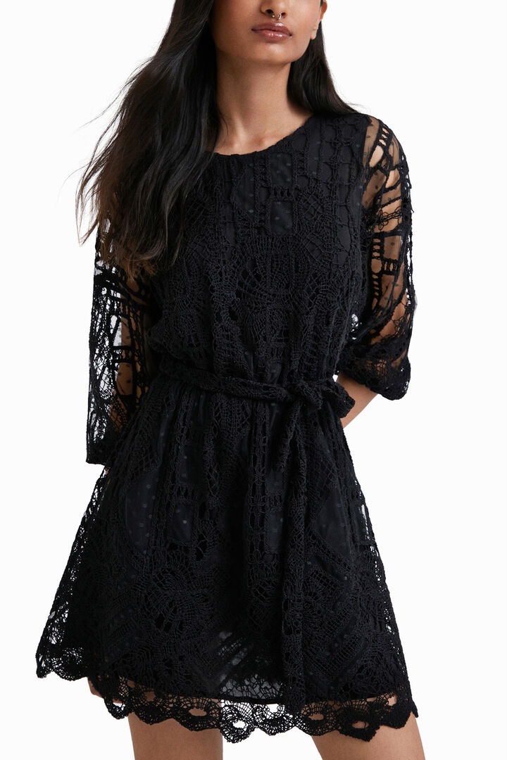 Vestido estilo crochet Johnson Hartig | Desigual