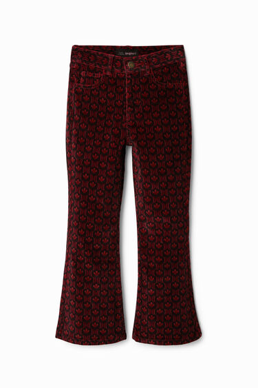 Retro corduroy trousers | Desigual