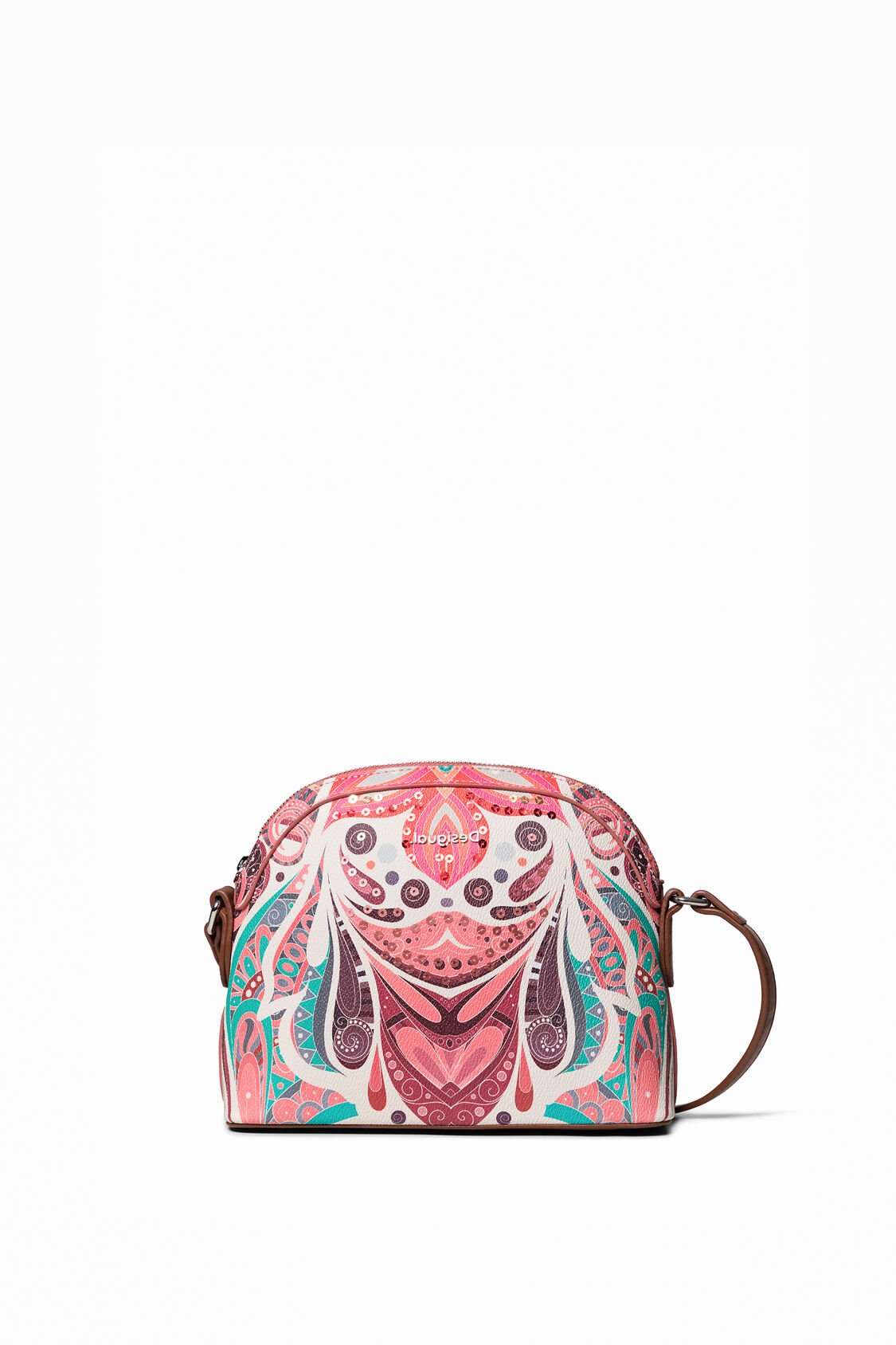 Paisley Print Sling Bag Desigual Com
