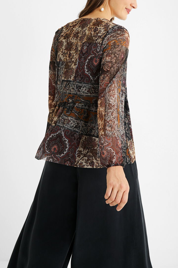 Boho flared T-shirt | Desigual