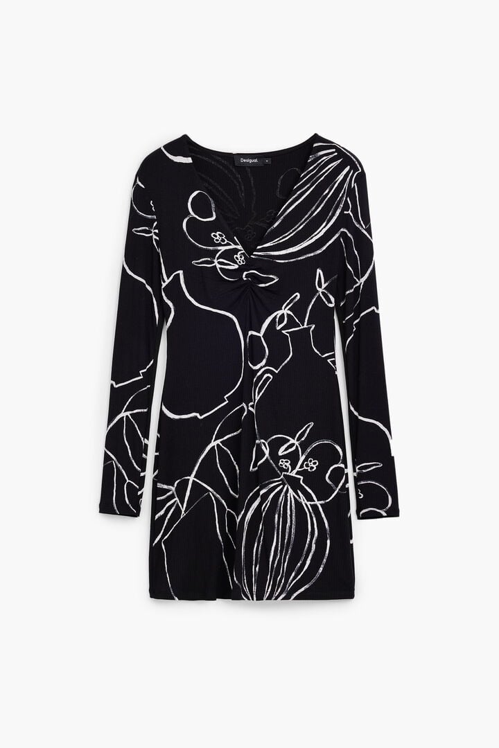 Vestido corto estampado | Desigual