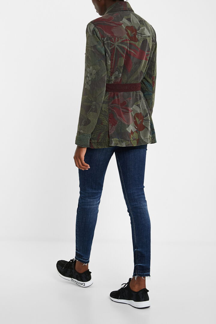 Giacca militare camoflower | Desigual