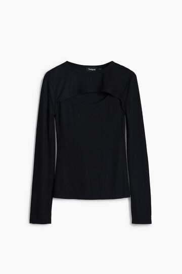 Camiseta escote cutout Maitrepierre | Desigual