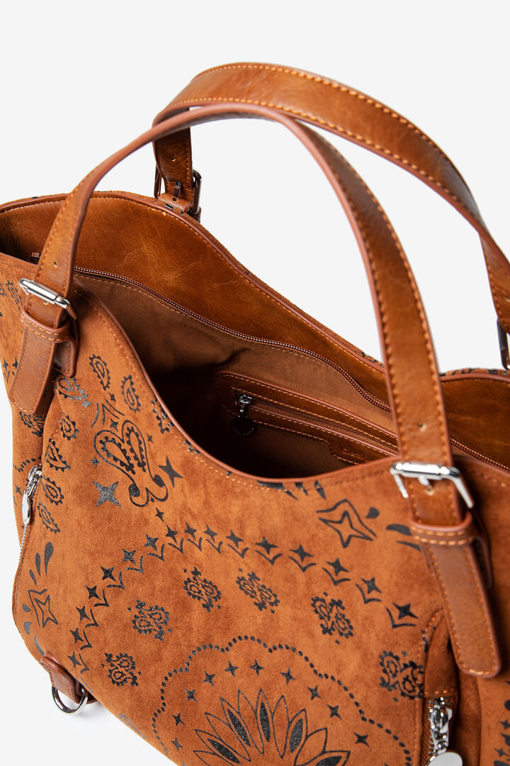 Leather-effect boho bag | Desigual