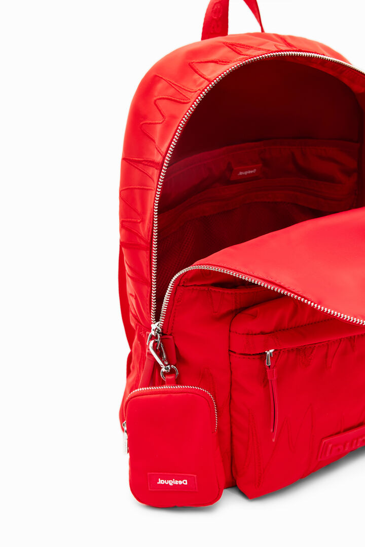 Midsize zigzag backpack | Desigual