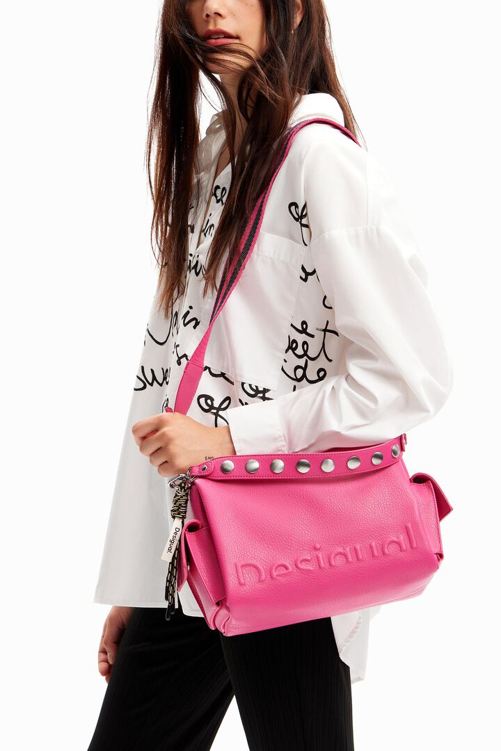 Midsize half-logo bag | Desigual