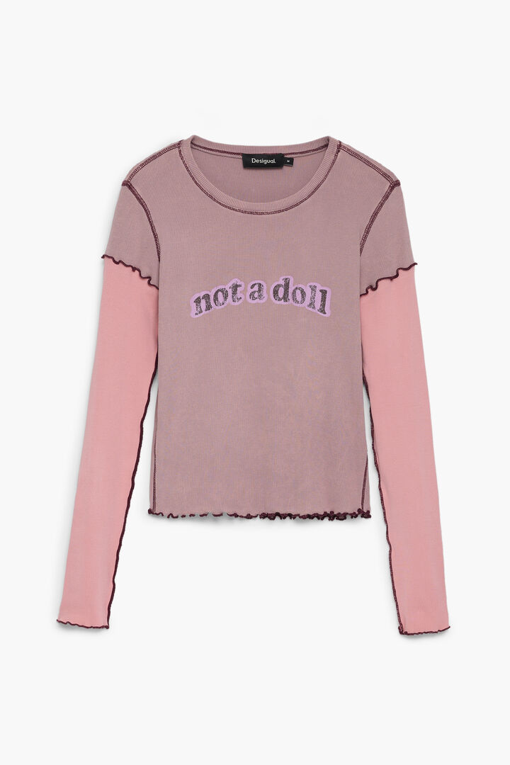 T-shirt not a doll