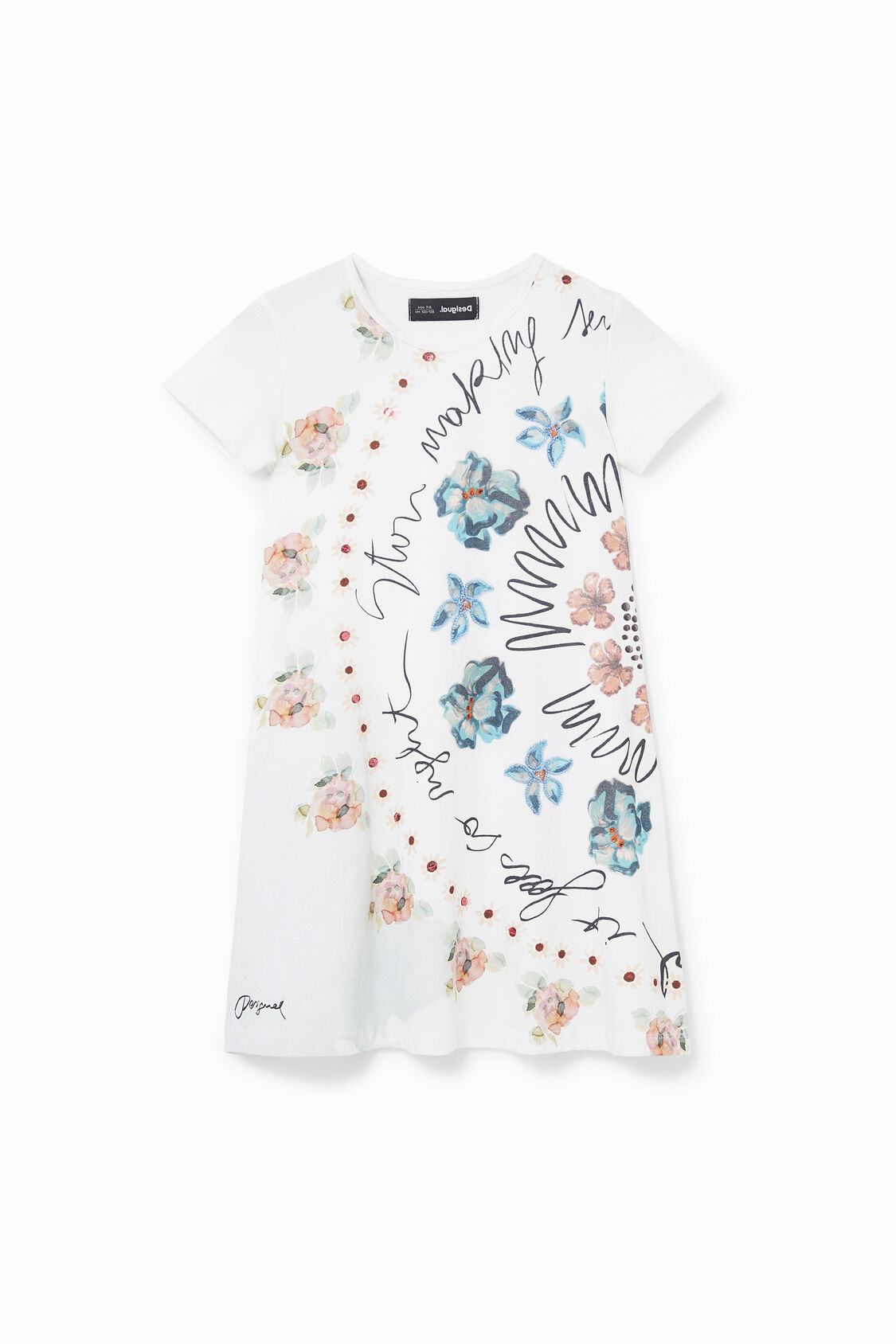 コットン Tシャツワンピース Desigual Com コットン Tシャツワンピース Desigual Com