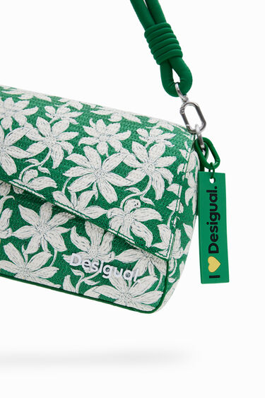 S textured floral bag | Desigual