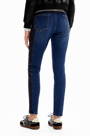 Slim contrast jeans | Desigual