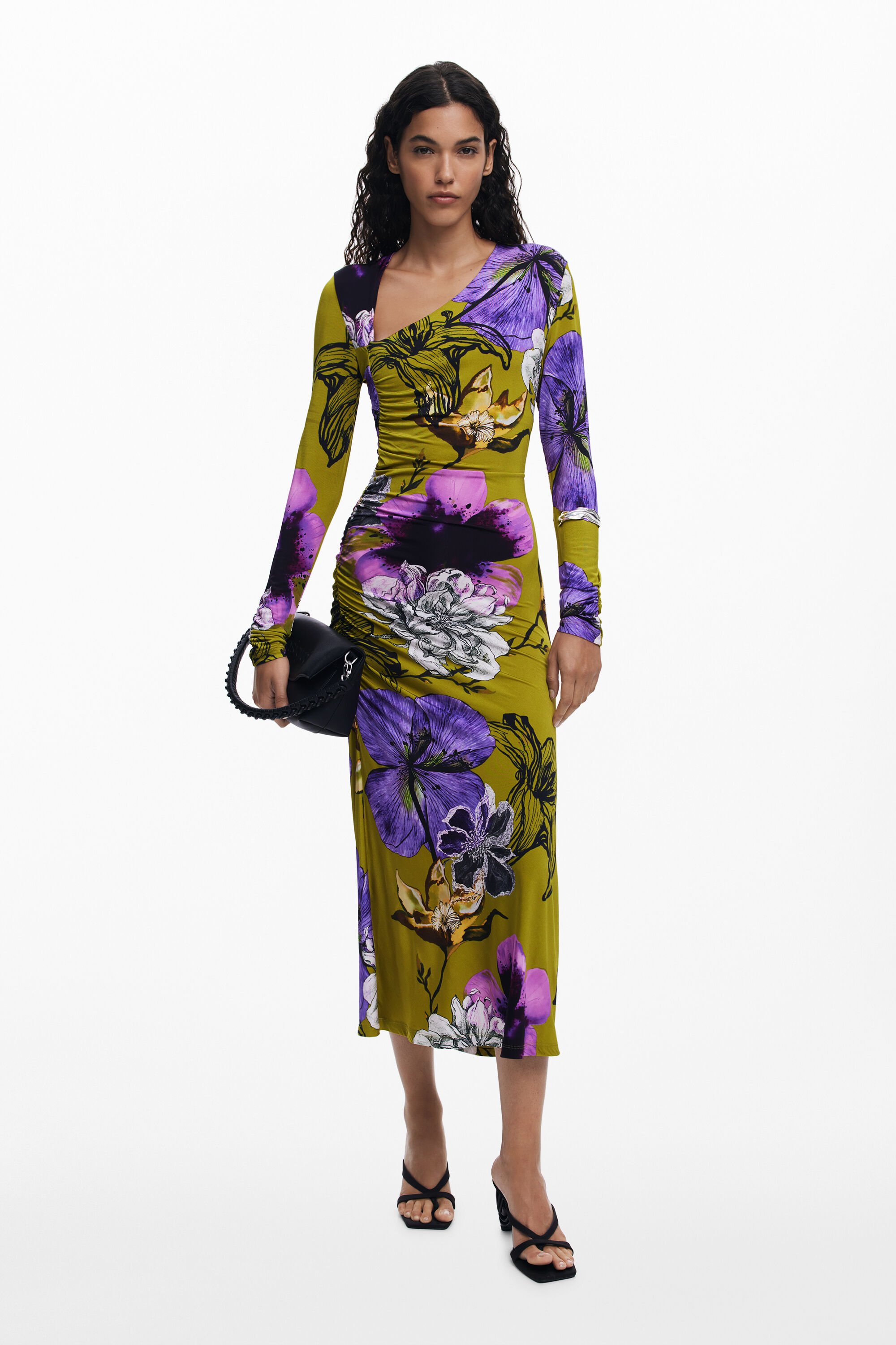 Desigual Jurk ontworpen door Mr. Christian Lacroix - GREEN